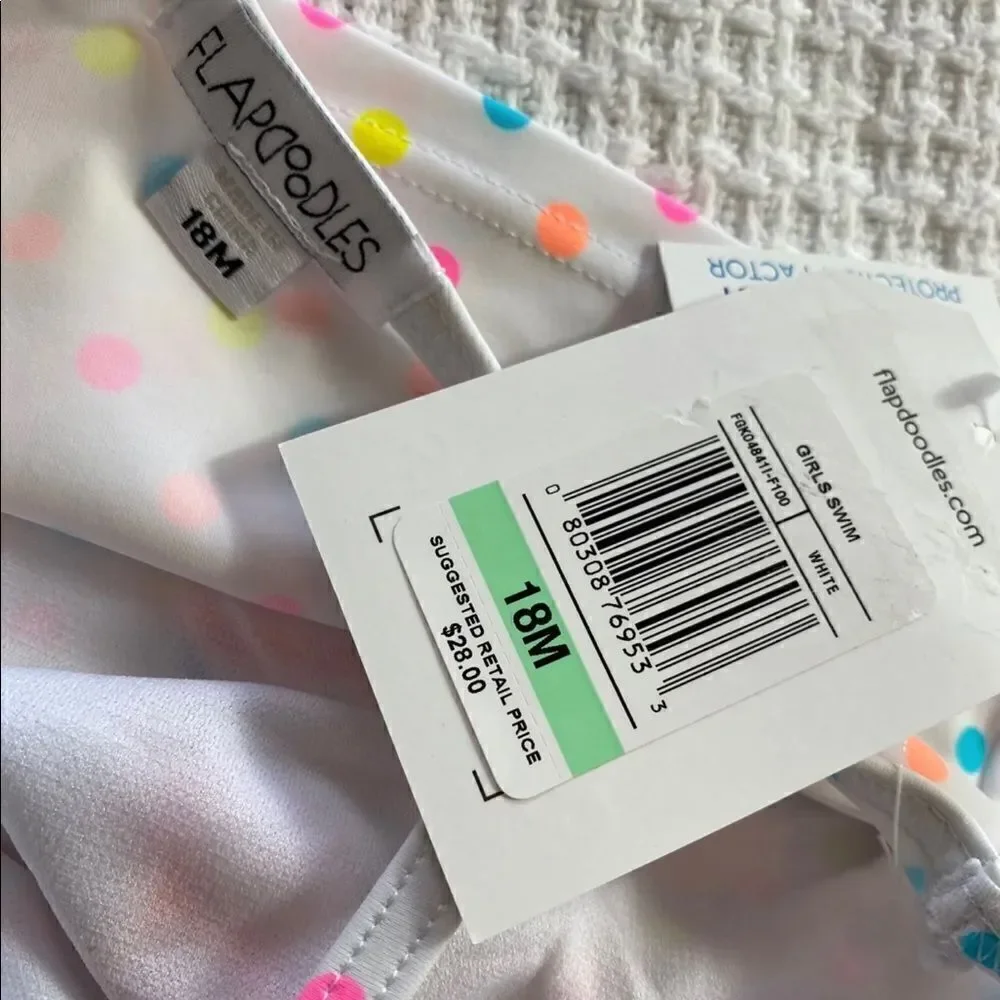 FLAPDOODLES 2 Pc Swimsuit 18M